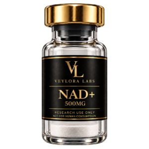NAD+ 500MG research compound vial from Veylora Labs