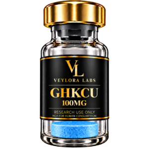 GHK-Cu 100MG research peptide vial from Veylora Labs