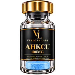 AHK-Cu 100MG research peptide vial from Veylora Labs