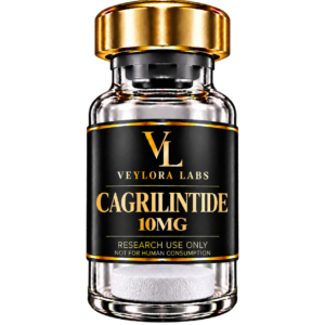 Cagrilintide 10MG research peptide vial from Veylora Labs